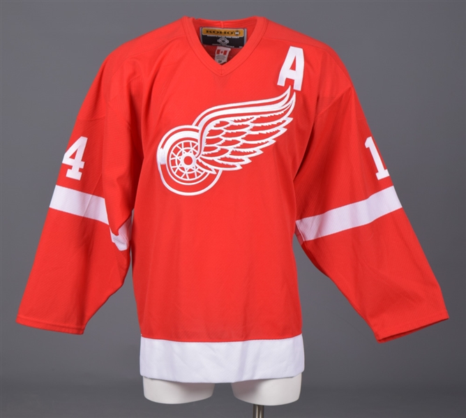 Brendan Shanahan Signed Detroit Red Wings Koho Authentic On-Ice Jersey