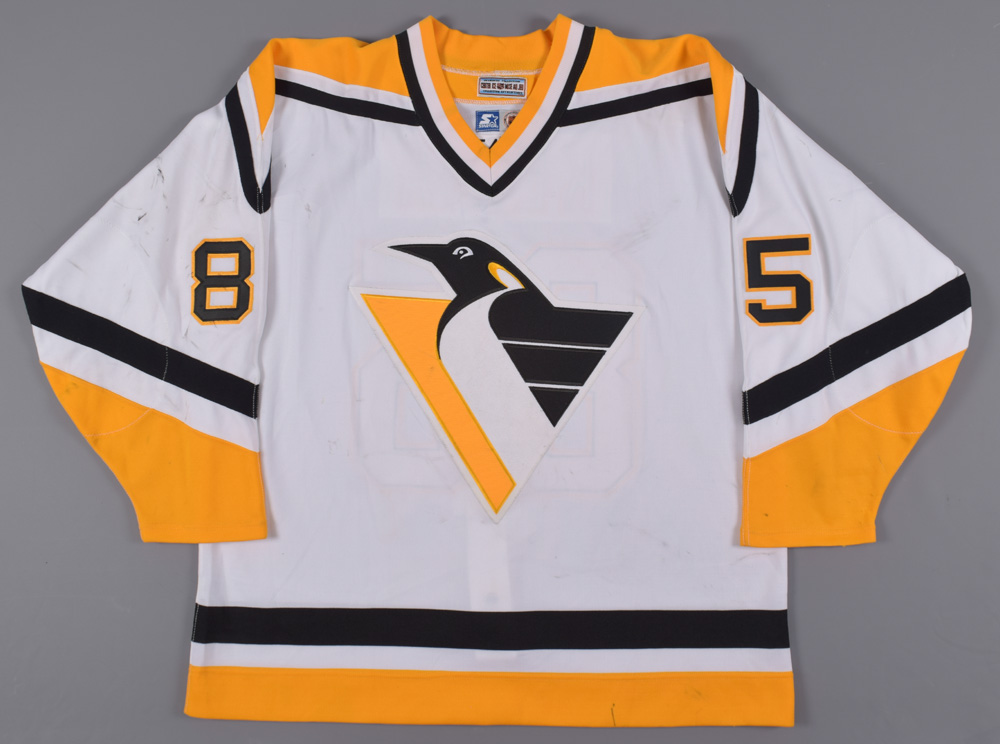 1996-1997 Petr Klima Pittsburg Penguins Game Used Jersey