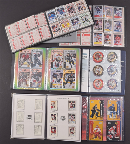 Huge 1980s-1990s Kraft/Jell-O Hockey Card Collection with Many in Albums