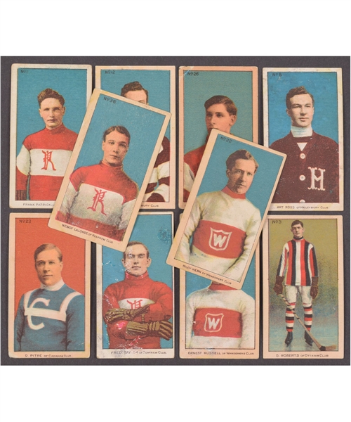1910-11 Imperial Tobacco Hockey C56 Near Complete Set (31/36) Plus 3 Extras