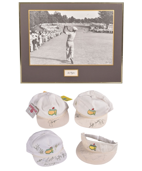 PGA Signed and Multi-Signed Item Collection of 7 Including Hogan, Player, Crenshaw, Trevino, Watson and Others - All JSA Certified