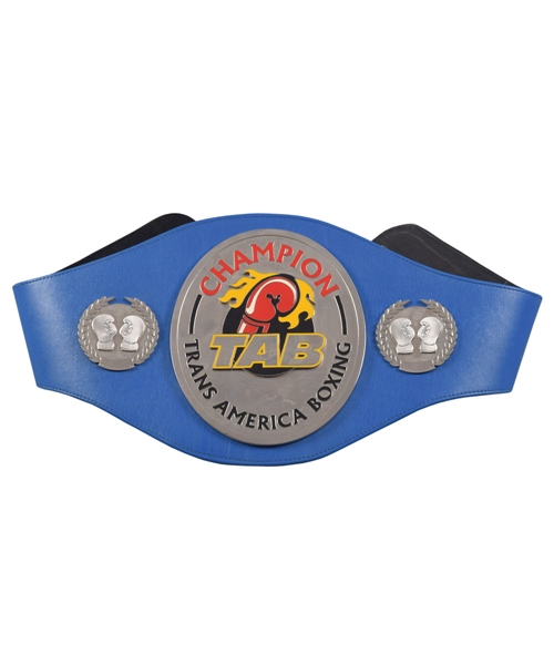 Trans America Boxing Championship Belt with LOA