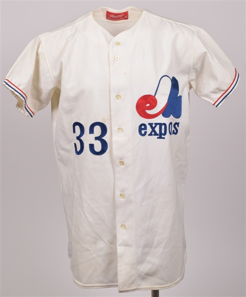 Montreal Expos 1977 Game-Issued Jersey Attributed to Wayne Twitchell