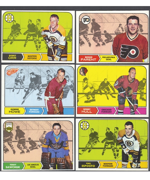 1968-69 Topps Hockey Complete 132-Card Set