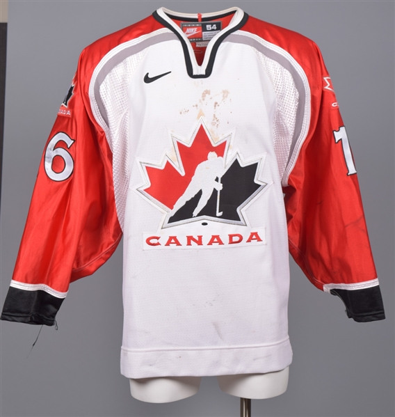 Late-1990s Canada National Team Game-Worn Jersey
