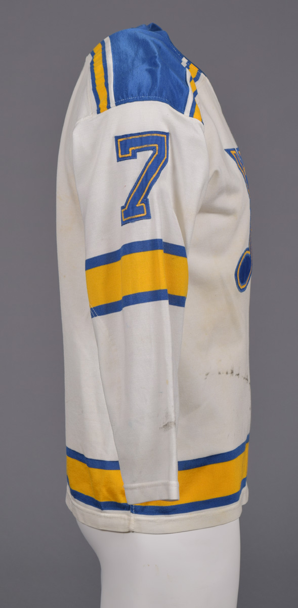 Lot Detail - Late-1950s/Early-1960s SJHL Regina Pats Game-Worn Wool Jersey  From Gordon Red Berenson's Collection …
