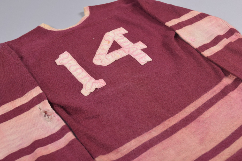 Mid-1930's Russ Blinco Game Worn Montreal Maroons Jersey. Hockey, Lot  #80118