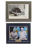 Gordon "Red" Berensons Memorabilia Collection with Ken Danby "Skates" 1972 Limited-Edition Framed Lithograph #64/100 with His Signed LOA