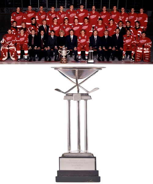 Detroit Red Wings 1994-95 Presidents Trophy (16")