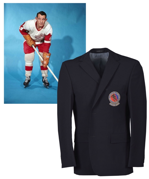 Bill Gadsbys Hockey Hall of Fame Honoured Member Blazer Jacket with Family LOA