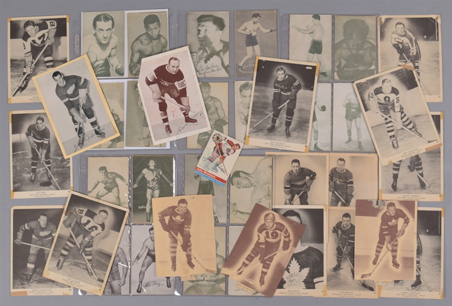 Large Vintage and Modern Hockey Card, Premium and Memorabilia Collection