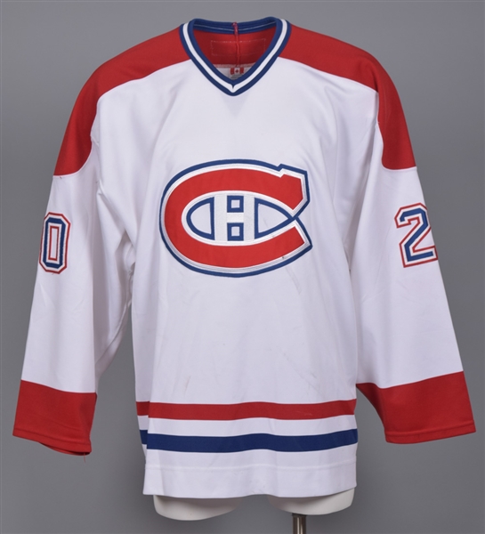 Richard Zedníks 2003-04 Montreal Canadiens Game-Worn Jersey 