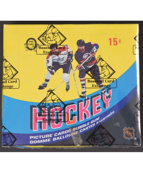 1978-79 O-Pee-Chee Hockey Wax Box (48 Unopened Packs) - BBCE Certified - Mike Bossy Rookie Year!