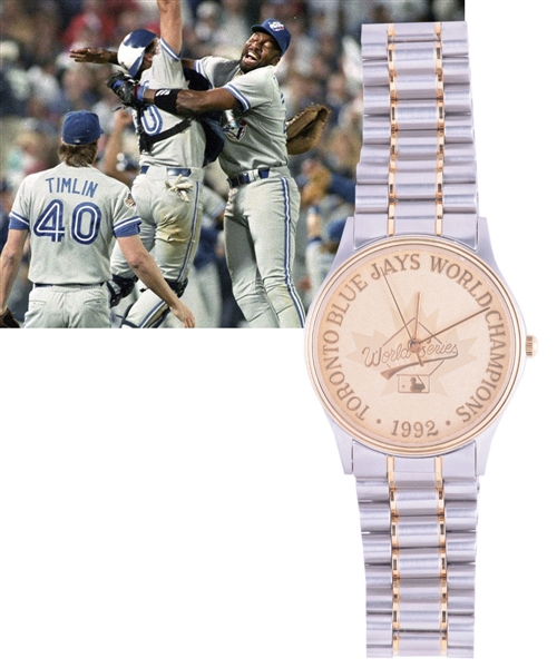 Toronto Blue Jays 1992 World Series Champions Tiffany Watch with Original Box