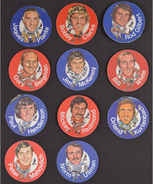 1973-74 Macs Milk Hockey Sticker Collection of 240+