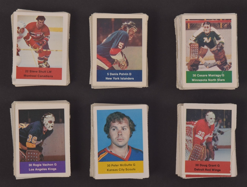 1974-75 Loblaws Action Hockey Players Stamp Collection of 1900+