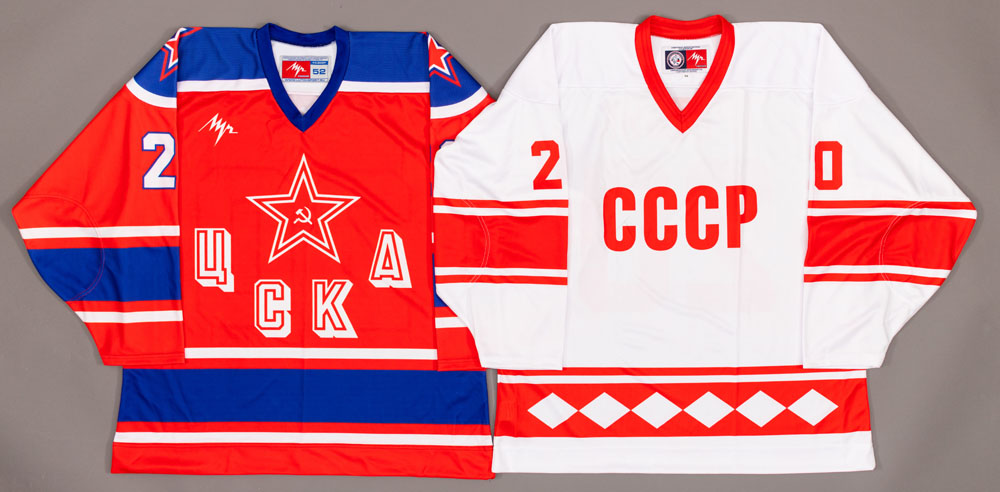 Vladislav Tretiak CCCP-Russia Autographed 1972 Summit Series Hockey Jersey  - NHL Auctions
