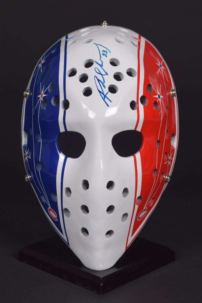 Richard Sevigny Ice Hockey Mask Goalie Helmet 1:1 Scale 