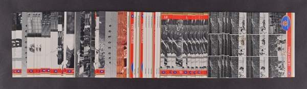 1972 Canada-Russia Series Team Canada and Tretiak Signed Hockey Card Collection of 67 with JSA LOA