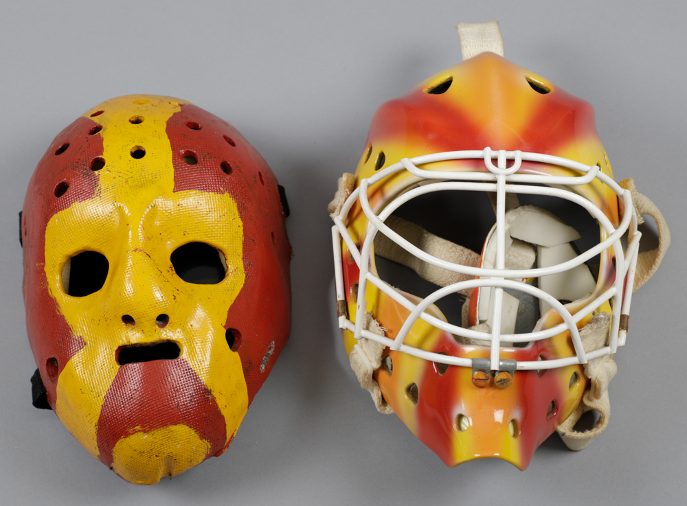 Lot Detail - Vintage 1970s/1980 Hockey Goalie Mask Collection of 8