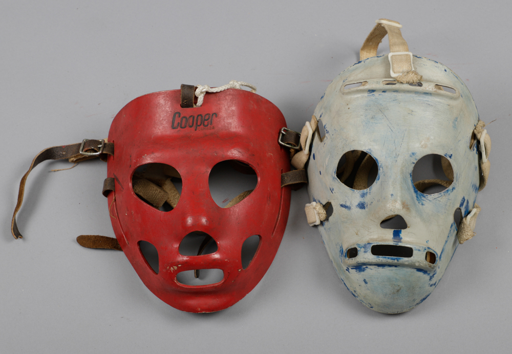 Lot Detail - Vintage 1970s/1980 Hockey Goalie Mask Collection of 8