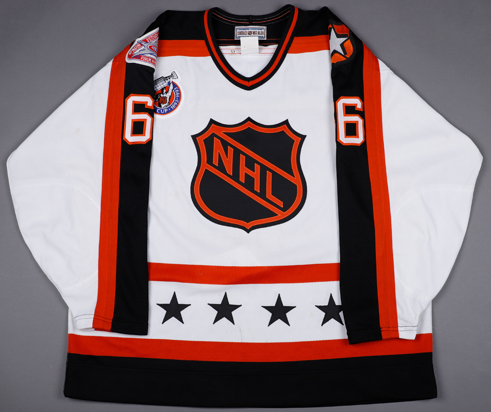 1993 Mario Lemieux NHL All-Star Game Issued Jersey