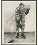 Deceased HOFer Ace Bailey Signed Toronto Maple Leafs Turofsky Photo from the E. Robert Hamlyn Collection