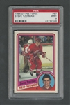 1984-85 O-Pee-Chee Hockey Card #67 HOFer Steve Yzerman RC - Graded PSA 9