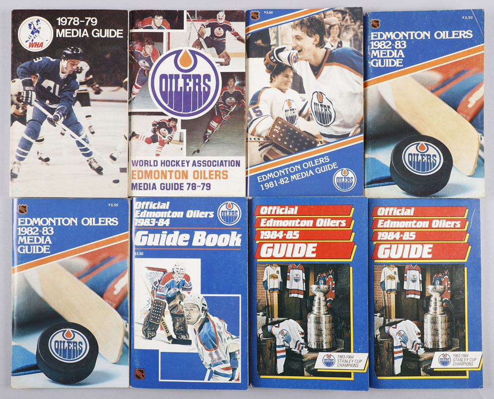 Original WHA Edmonton Oilers 1978-79 Official Hockey Media Guide