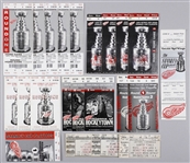 Detroit Red Wings 1985-2014 Hockey Ticket Collection of 700+