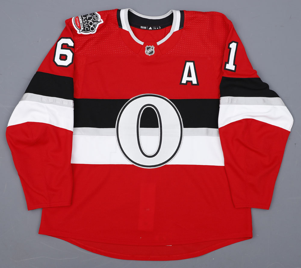 Mark Stone Ottawa Senators Game-Worn 2017 NHL100 Classic Jersey - NHL  Auctions