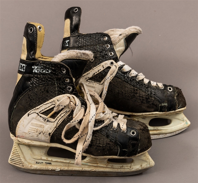 Rick Tocchets 1991-92 Pittsburgh Penguins CCM Tacks Game-Used Skates Attributed to 1992 Stanley Cup Finals