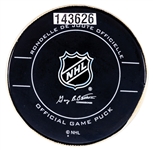Mike Rupps 2012 NHL Winter Classic New York Rangers Goal Puck with LOA (Assisted by Prust and Mitchell) - 2nd Goal of Season / Career Goal #51