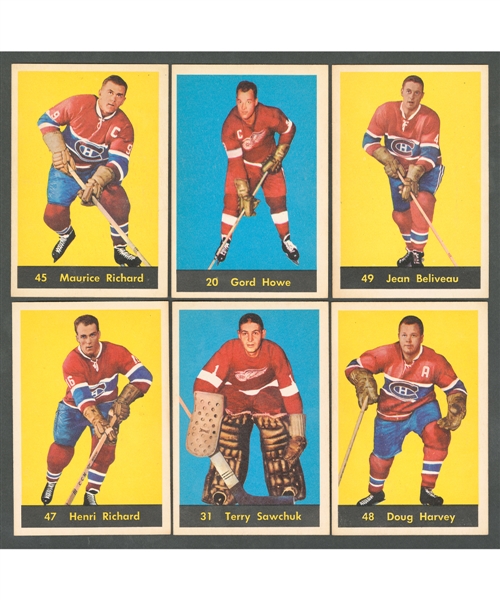 1960-61 Parkhurst Hockey Complete 61-Card Set Plus Wrapper