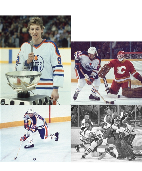 Edmonton Oilers 1980-81 Colour and B&W 35mm Negative Collection of 1,750+ including 307 images of Wayne Gretzky 
