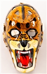 Gilles Gratton New York Rangers Signed Mikula “Tiger” Replica Goalie Mask with LOA 