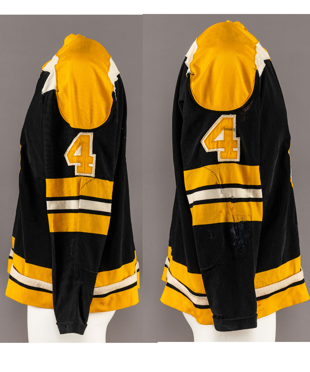 1980's Bobby Orr Bruins Charity Worn Jersey - Autographed - Photo