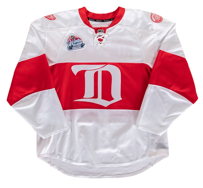 Tomas Kopecky’s Detroit Red Wings 2009 NHL Winter Classic Game-Issued First Period Jersey 
