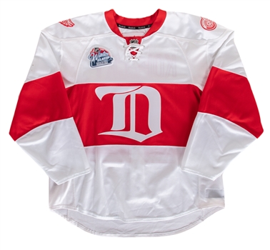 Tomas Kopecky’s Detroit Red Wings 2009 NHL Winter Classic Game-Issued First Period Jersey 