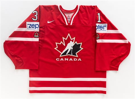 Team Canada 2014 Sochi Olympic Jersey Charity Auction