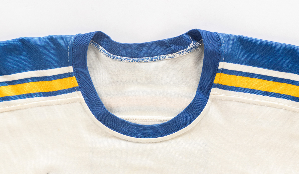 Lot Detail - Gordon Red Berenson's 1967-68 St. Louis Blues Inaugural  Season Game-Worn Away Jersey with His Signed LOA