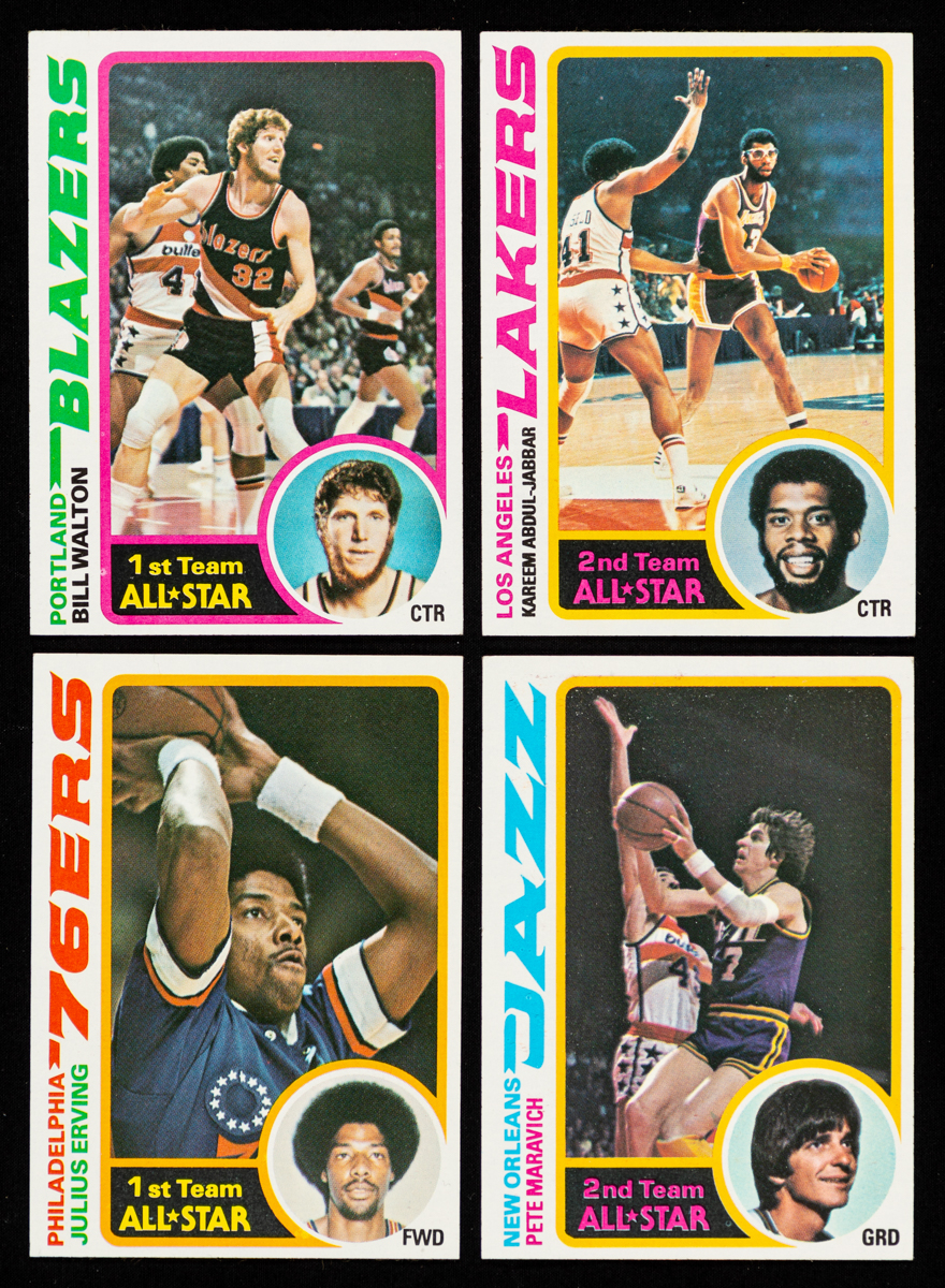 Lot Detail Topps Basketball Complete Card Set