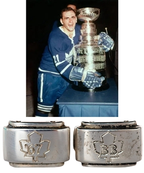 Bobby Baun’s 1966-67 Commemorative Toronto Maple Leafs Cuff Links