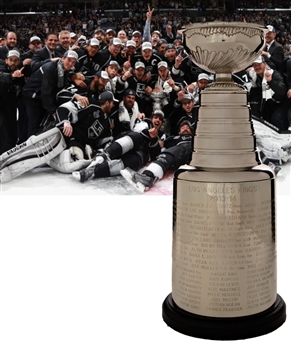 Los Angeles Kings 2013-14 Stanley Cup Championship Trophy (13") - Signed by Quick, Kopitar, Brown, Green and Stoll