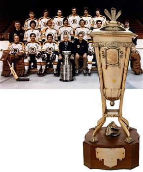 Dan Canneys 1971-72 Boston Bruins Prince of Wales Championship Trophy (13")