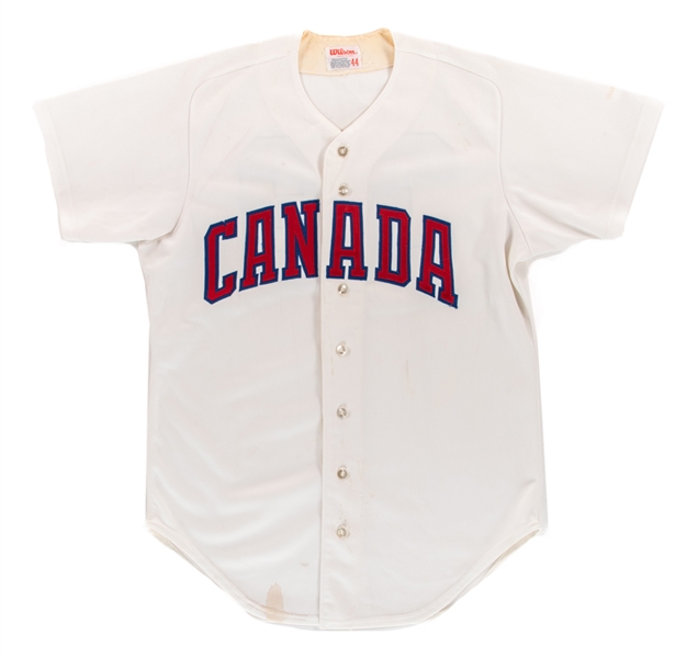 Early-to-Mid-1980s Team Canada National Baseball Team #39 Game-Worn Jersey 