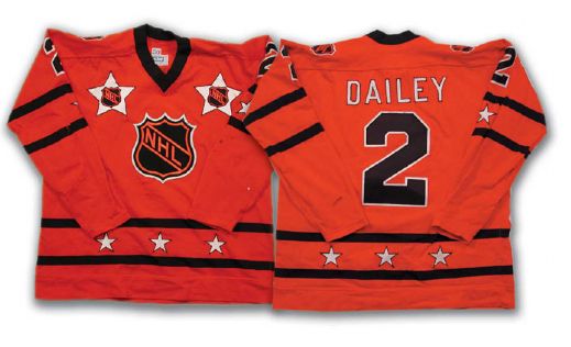 Bob Daileys 1978 Game Worn  NHL All-Star Jersey