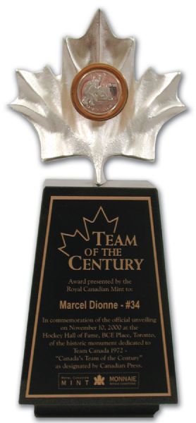 Marcel Dionnes  Team of the Century Award