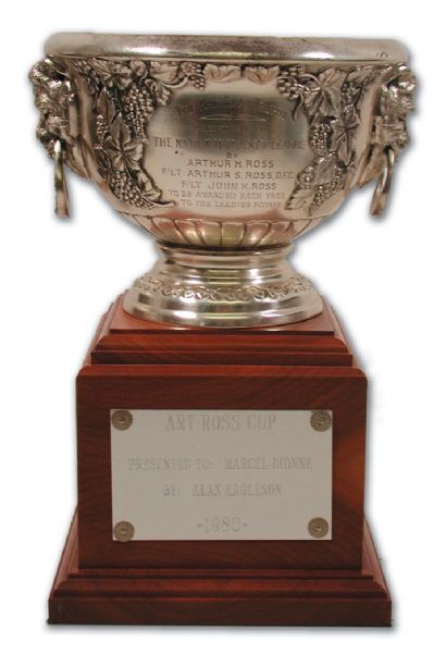 Art Ross Trophy Presented toMarcel Dionne in 1980