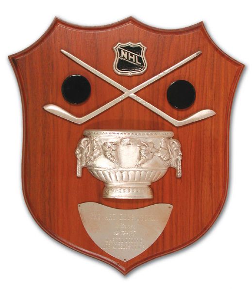 1979-80 Art Ross Trophy Plaque Presented to Marcel Dionne